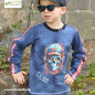 Preview: Bügelbild Colorful Skull